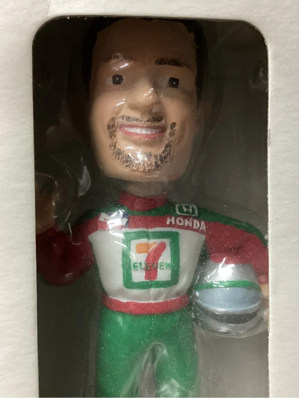 Michael Andretti Collectible Figure - Green and Red Racing Suit
